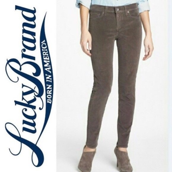 Lucky Brand Brooke Skinny Corduroy 